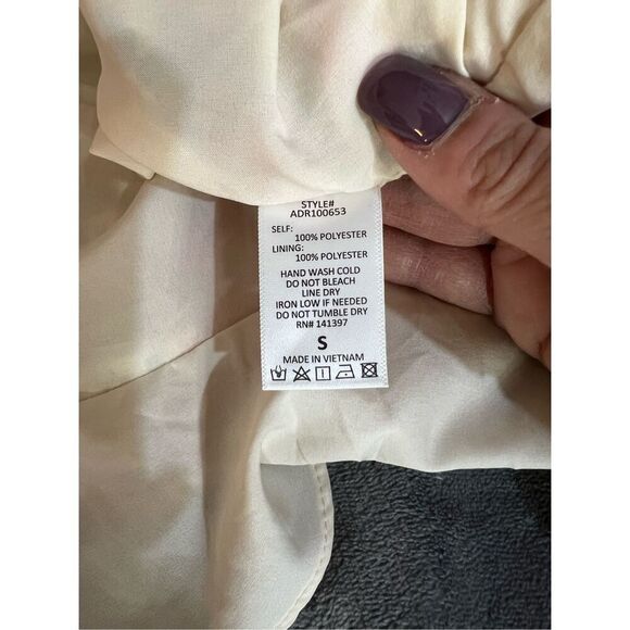 ASTR The Label Dress Womens Small Multicolor Ruched Cami Mini Floral Smocked NWT - Picture 6 of 12